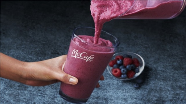 McDonald’s Blueberry Pomegranate Smoothie Recipe